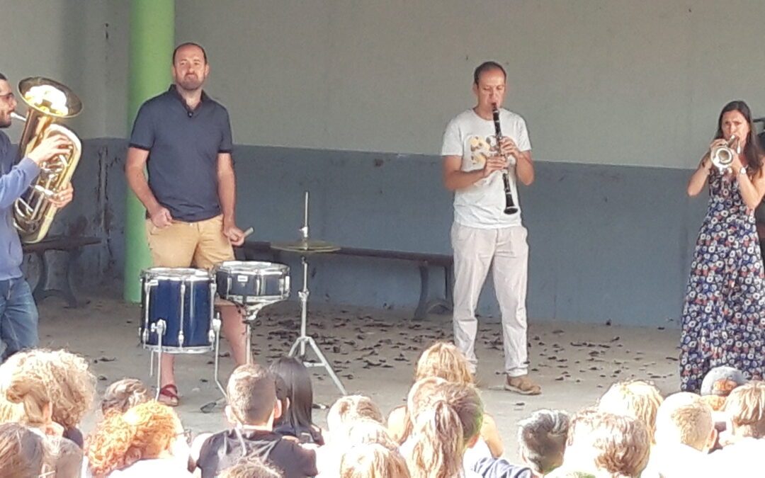 Un rentrée en fanfare au collège