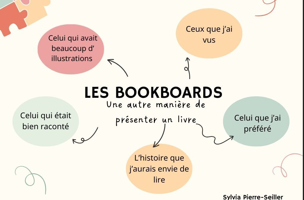 Réalisation de bookboards par des classes de 3e